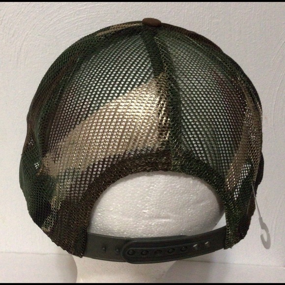 𝅺171 Cam Snapback Camo Foam Trucker w Mesh Hat Cap - Picture 5 of 8